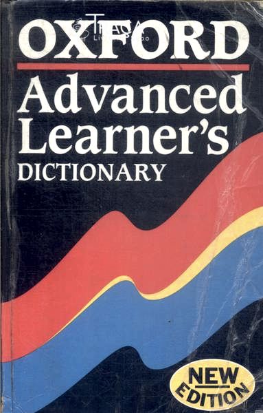 Oxford Advanced Learners Dictionary (1995)