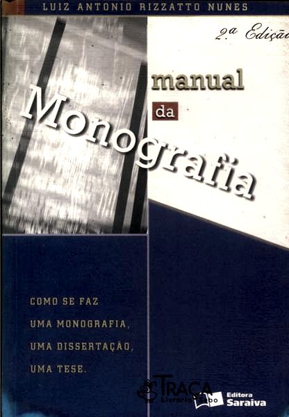 Manual da Monografia (2000)