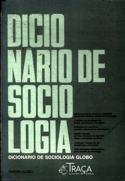 Dicionário de Sociologia (1977)