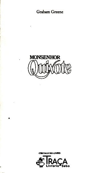 Monsenhor Quixote