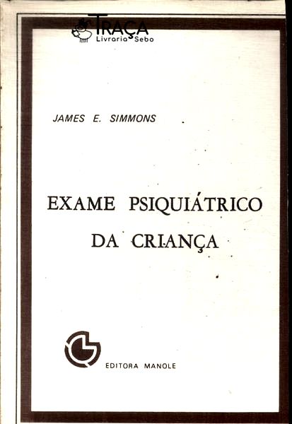 Exame Psiquiátrico Da Criança