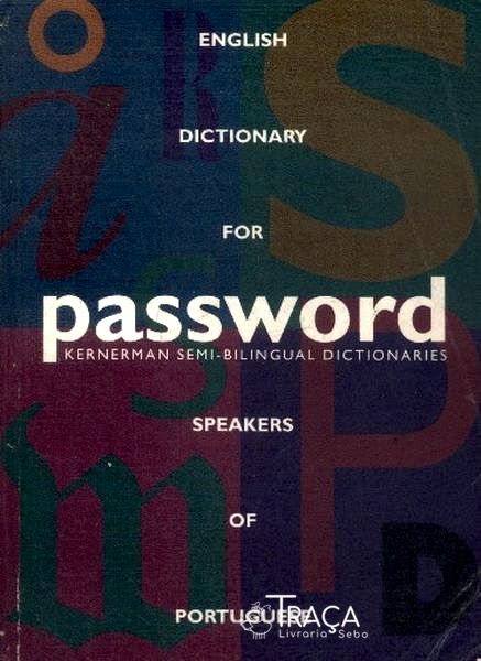 Password: English Dictionary For Speakers Of Portuguese (1995)