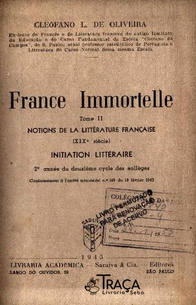 France Immortelle Tomo 2