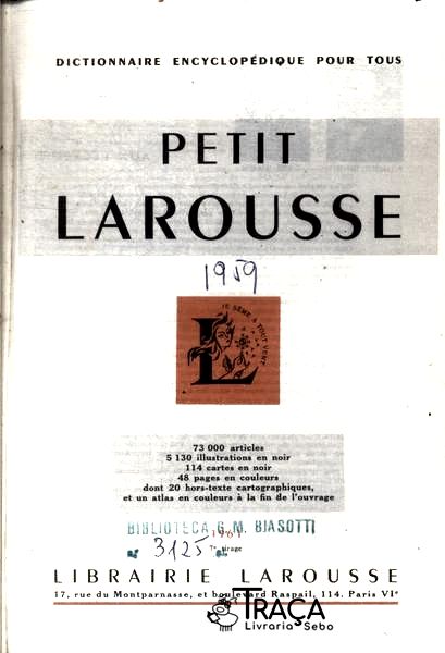 Petit Larousse (1959)