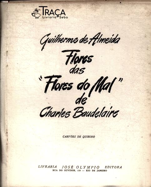 Flores das Flores do Mal de Baudelaire