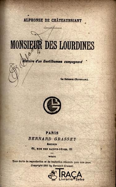 Monsieur Des Lourdines