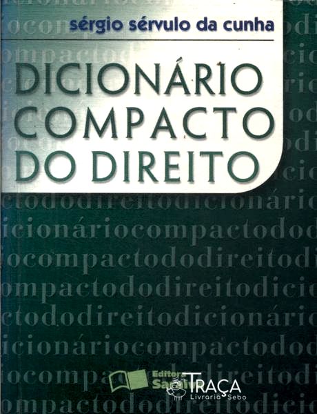 Dicionário Compacto do Direito (2003)