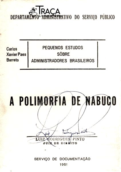 A Polimorfia de Nabuco