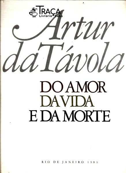 Do Amor Da Vida E Da Morte (com Caixa)
