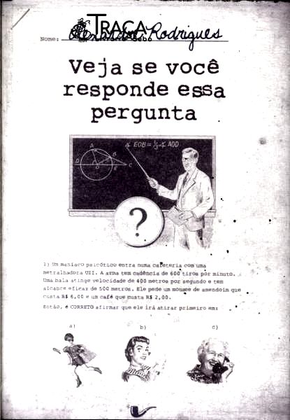 Veja Se Você Responde Essa Pergunta