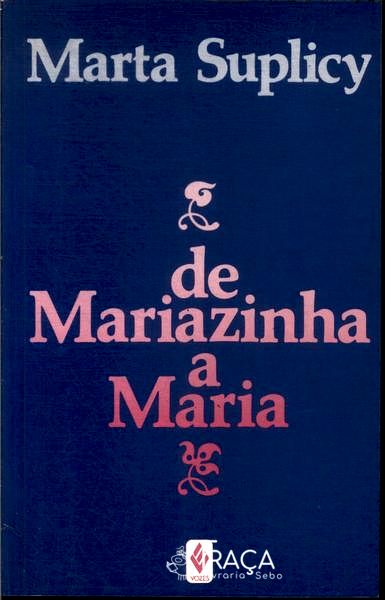 De Mariazinha A Maria (autógrafo)