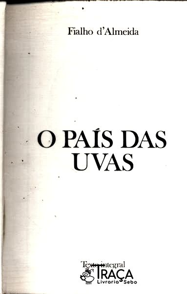 O País Das Uvas