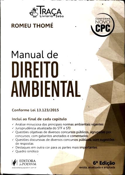 Manual de Direito Ambiental