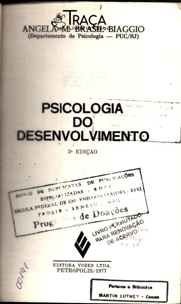 Psicologia Do Desenvolvimento