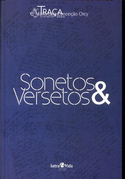 Sonetos E Versetos (Autógrafo)