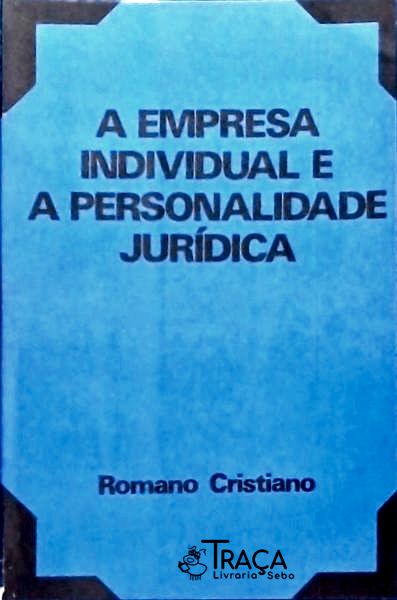 A Empresa Individual e a Personalidade Jurídica (1977)