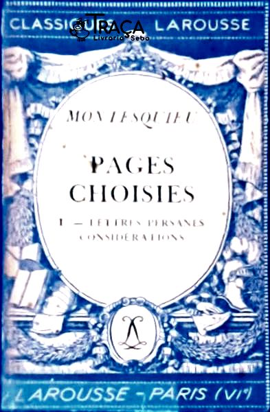 Pages Choisies Vol 1