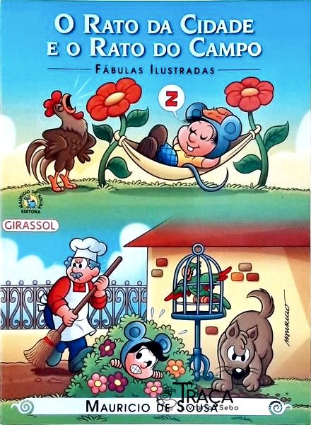 Fábulas Ilustradas: O Rato Da Cidade E O Rato Do Campo