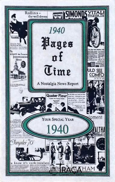 Pages Of Time 1940