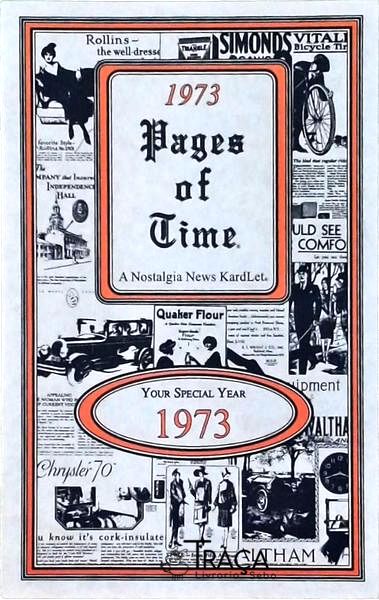 Pages Of Time 1973