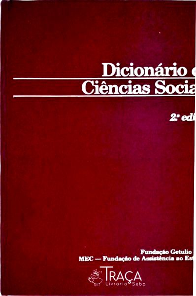 Dicionário De Ciências Sociais