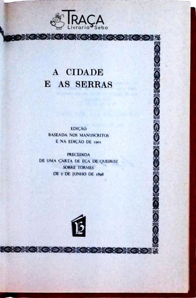 A Cidade e as Serras