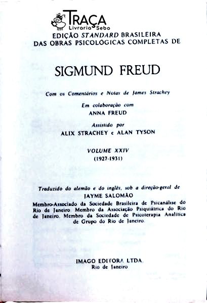 Edição Standard Das Obras Completas De Sigmund Freud: Índices E Bibliografias