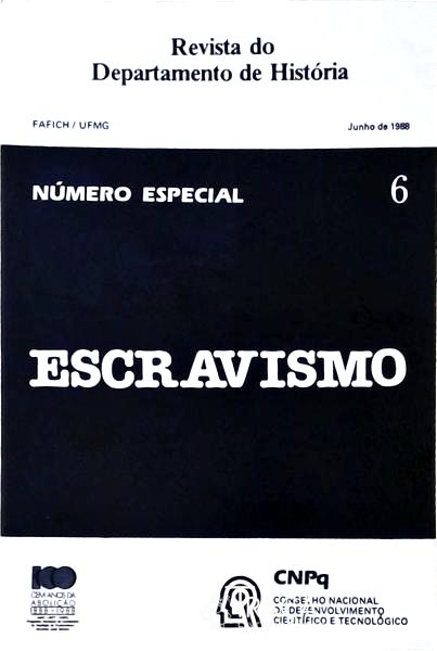 Revista No Departamento de História: Escravismo Nº6