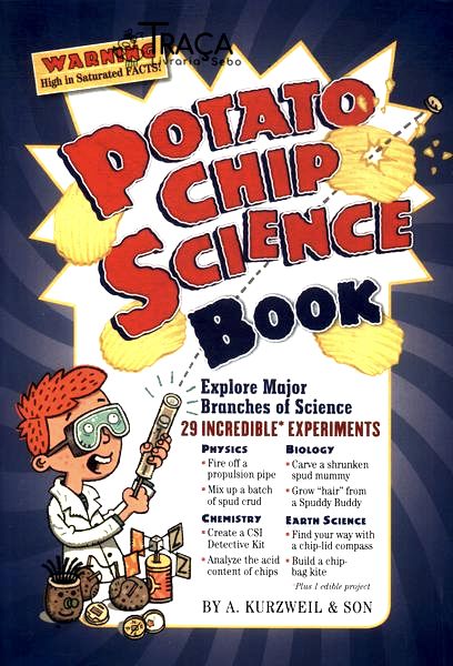 Potato Chip Science Book (inclui Adesivos)