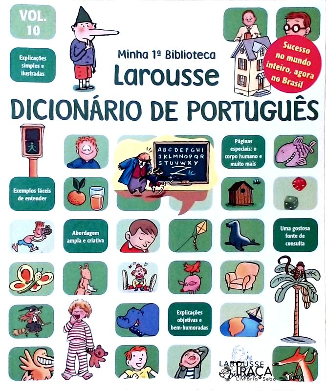 Minha 1ª Biblioteca Larousse - Dicionário de Português