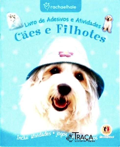 Livro de Adesivos e Atividades - Cães e Filhotes