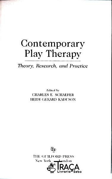 Contemporary Play Therapy