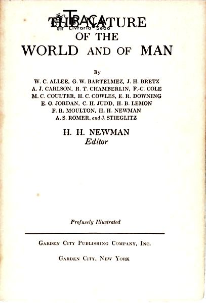 The Nature Of The World And Of Man
