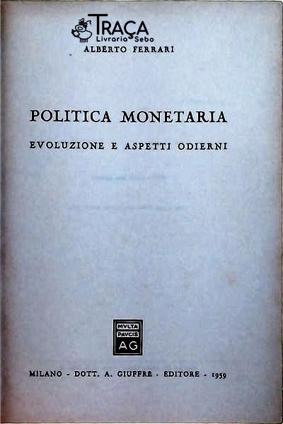 Politica Monetaria