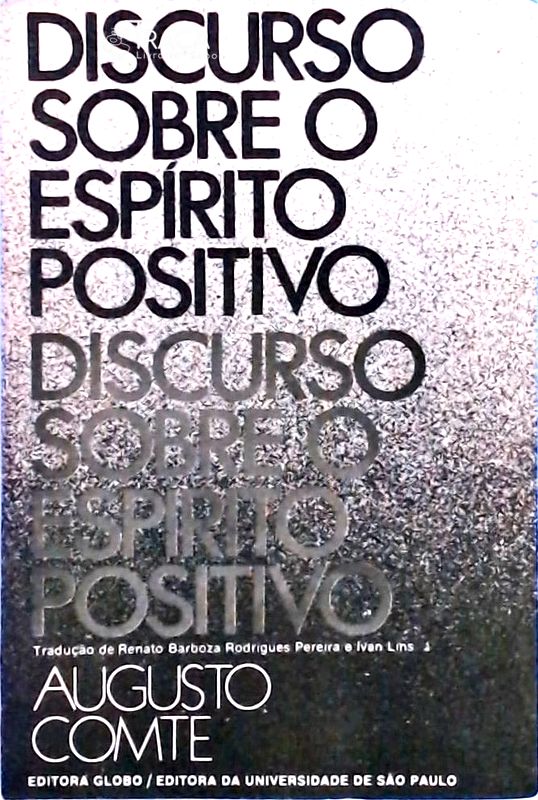 Discurso Sobre o Espírito Positivo
