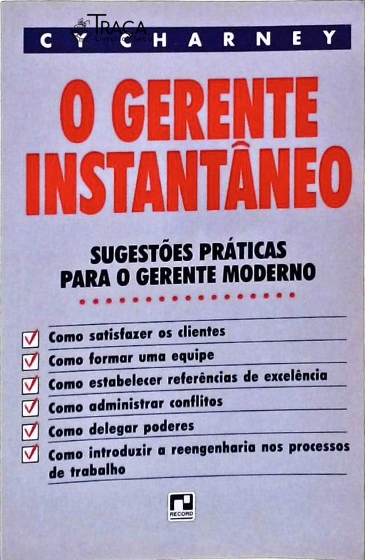 O Gerente Instantâneo