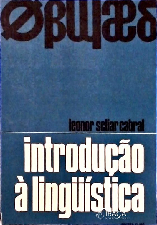 Introdução a Lingüística