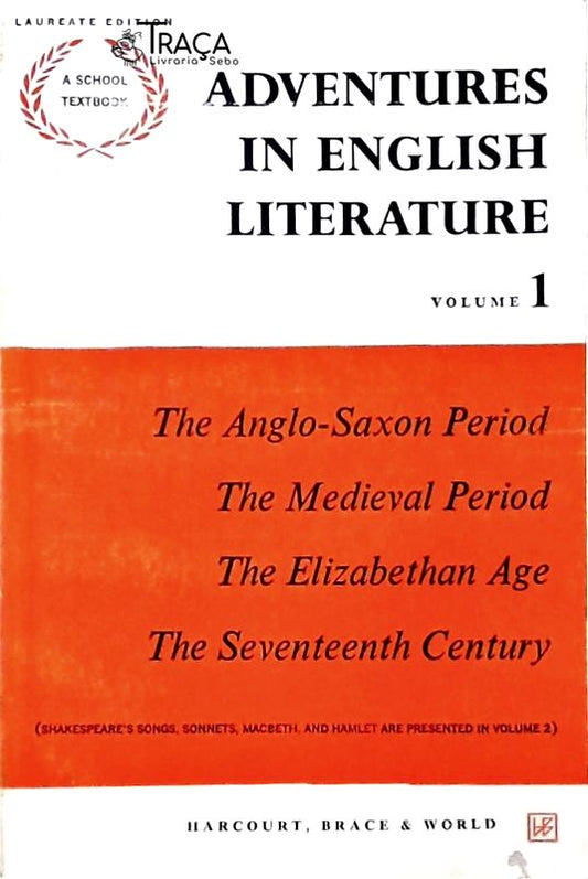 Adventures in English Literature Vol. 1