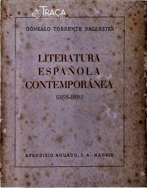 Literatura Española Contemporánea 1898 - 1936