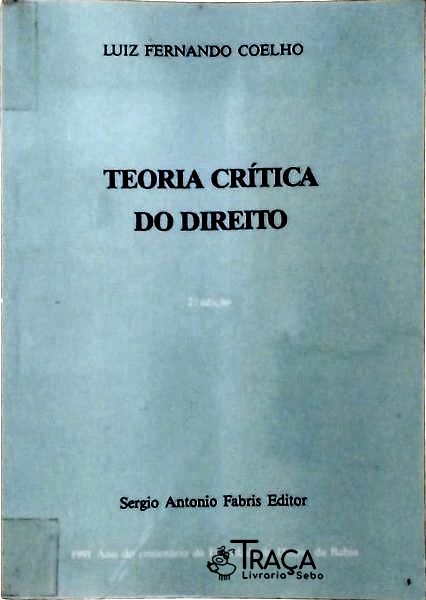 Teoria Crítica do Direito