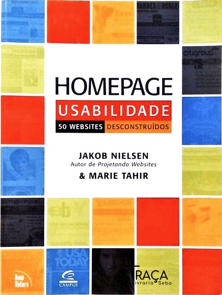 Homepage - Usabilidade