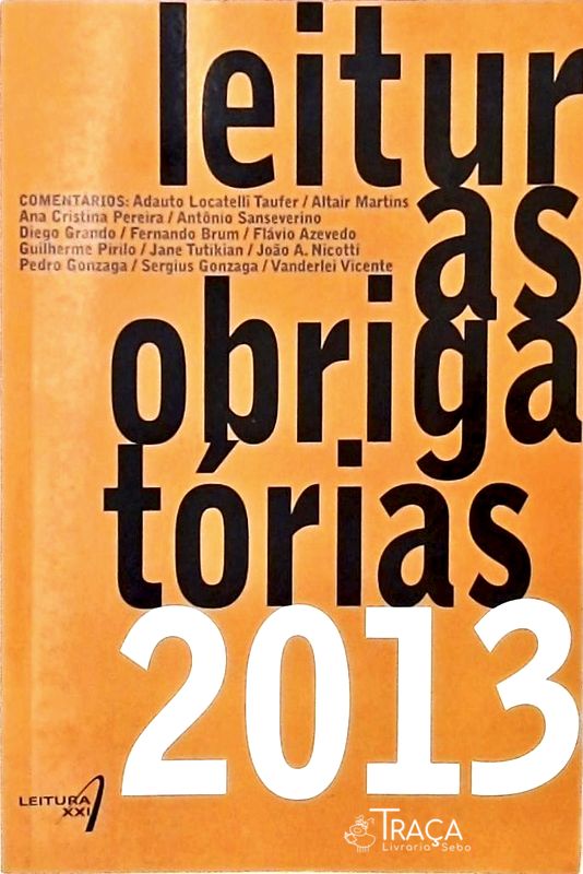 Leituras Obrigatórias Vestibular Ufrgs 2013