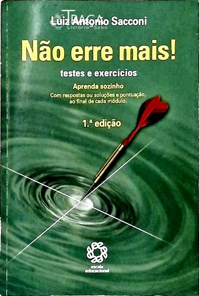 Não Erre Mais! - Língua Portuguesa