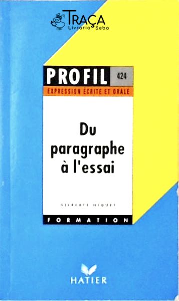 Du Paragraphe a Lessai