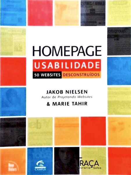 Homepage - Usabilidade