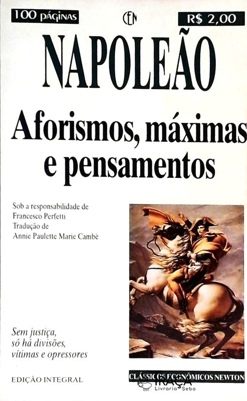 Aforismos, Máximas e Pensamentos