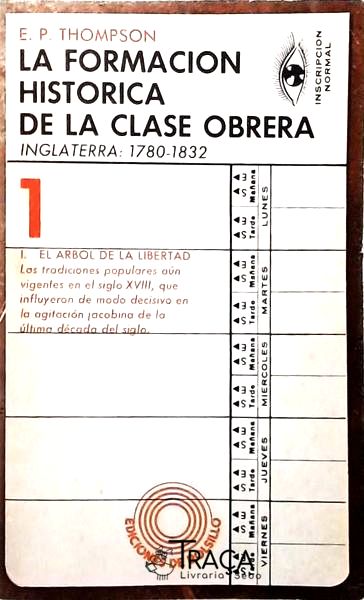 La Formacion Historica De La Clase Obrera - Volume 1