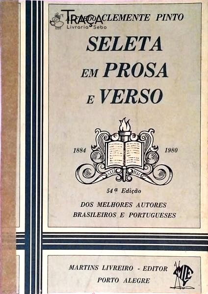 Seleta em Prosa e Verso - Volume 8