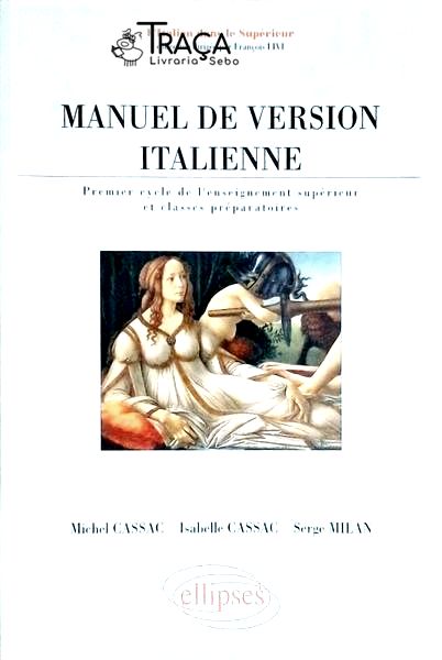 Manuel de Version Italienne