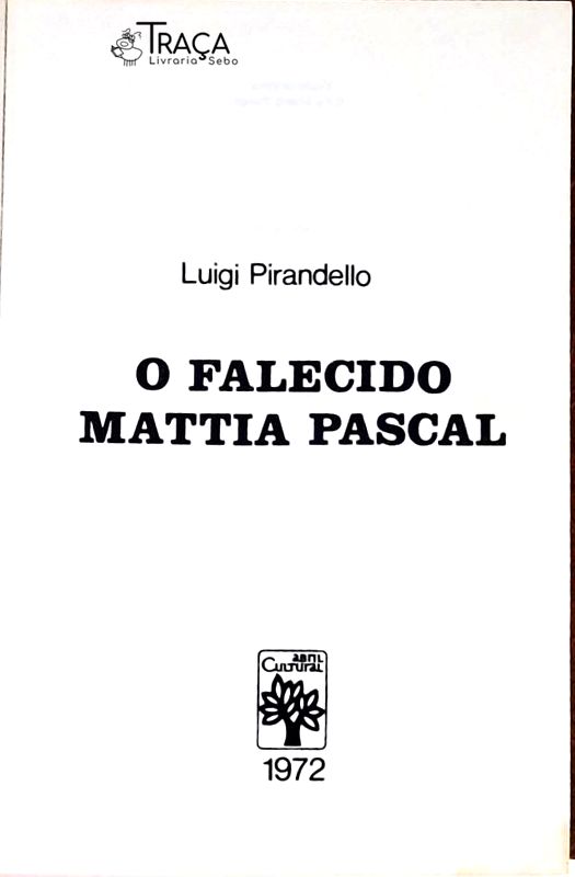 O Falecido Mattia Pascal